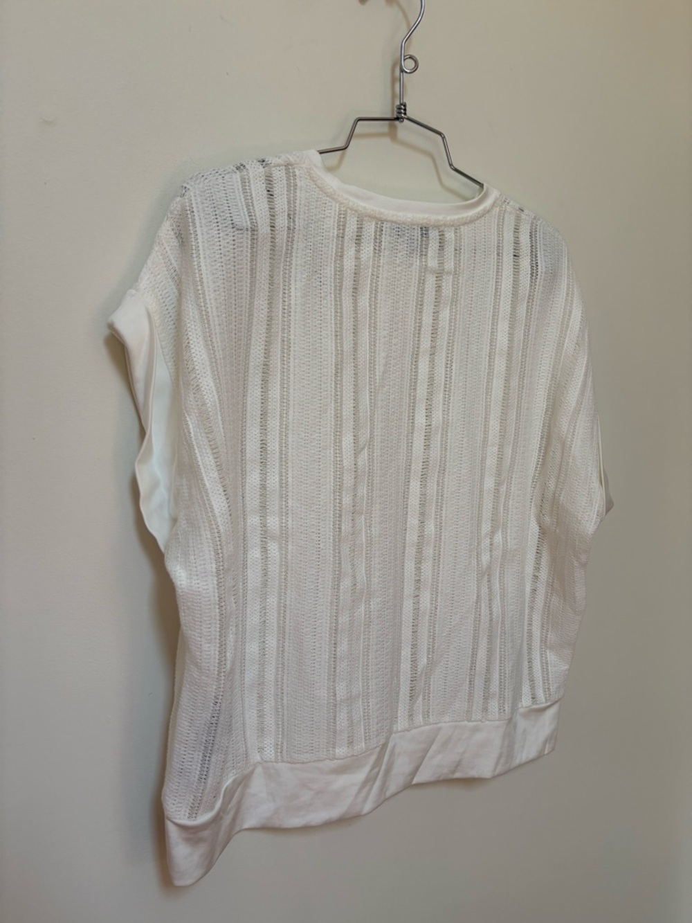 NWOT All Saints Giana Crochet Crew Neck Tank Top Size Large Women’s - Picture 10 of 11